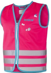 Wowow Crazy Monster Jacket fluohesje roze L (kind)