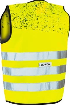 Wowow Schlamm Jacket fluohesje geel M (kind)-2