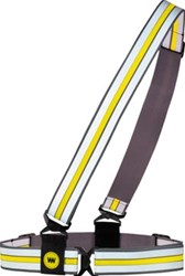 Wowow Cross Wrap gordel met reflecterende stroken in de hoogte en breedte verstelbaar