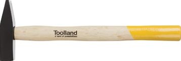 Toolland hamer met houten handgreep, 300 g