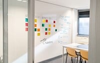 Whiteboardwand-scrumboard