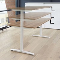 Zit Sta bureau slingerverstelling