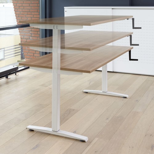 Zit Sta bureau slingerverstelling