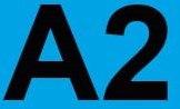 A2 papier Intens blauw 80g/m² 450 x 640mm 