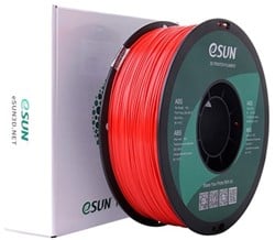 ABS plus filament 3D printer ESUN 1,75mm brandweerwagen rood 1kg