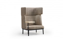 Akoestische bank 1 persoons Softa