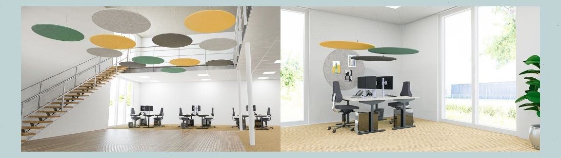 Akoestische plafondpanelen