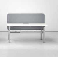 Akoestische scheidingswand bureau Solange 70cm hoog