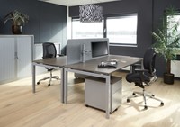 Akoestisch bureauscherm ProLine 60cm hoog-2
