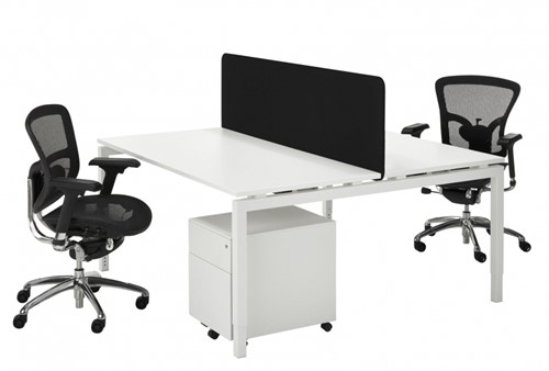 Akoestisch bureauscherm ProLine 60cm hoog-3