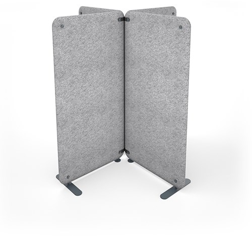 Scheidingswand voor kantoor 120cm hoog Solange-2