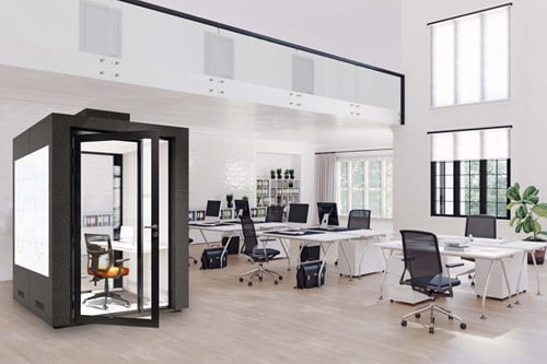 Akoestische werkplek Hub One Work-3