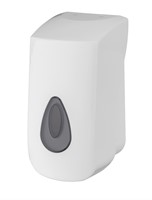 Alcohol dispenser voor wandmontage 400ml kunststof wit