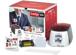 Badgeprinter Badgy 200 voor het snel printen van badges on demand