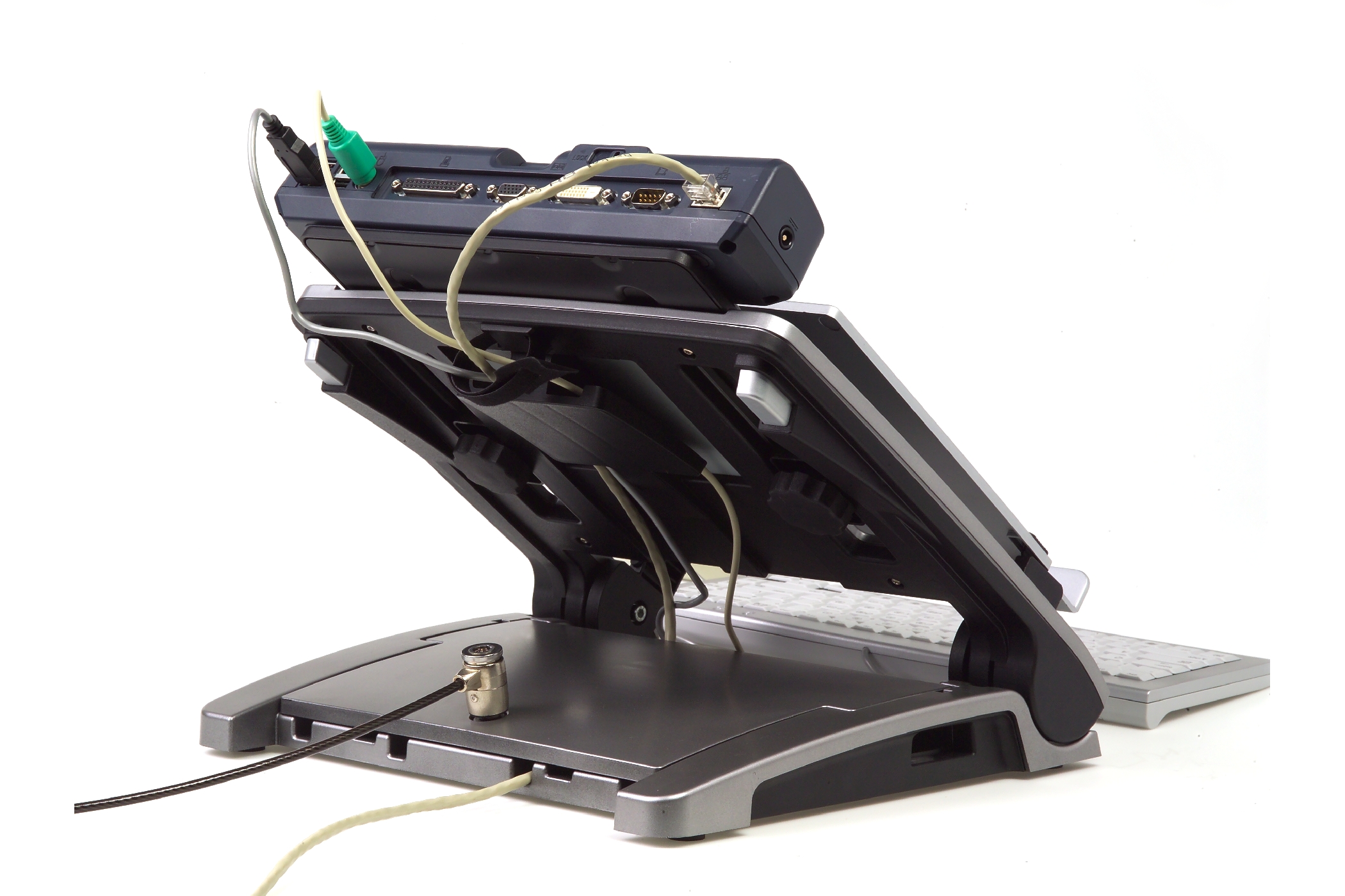 Docking station voor laptop standaard Bakker & Elkhuizen Ergo T340-3
