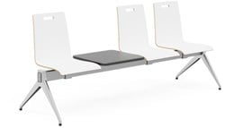Wachtkamer bank Evasion 3 zits met tafel