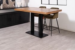 Bartafel mangohout Venetia 94cm hoog