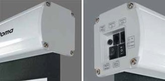 Beamerscherm elektrisch 203 x 127 cm 16:10 Optoma DE-1095EGA-2