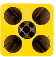 Beker afvalbak Brickbin "Cups" 65 liter-3