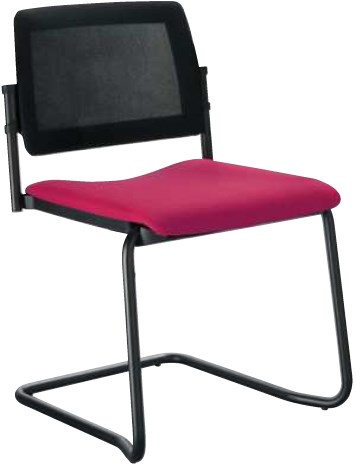 Bezoekersstoel Inventiv Mesh sledeframe-3