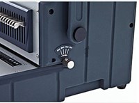 Inbindmachine Albyco S-160 voor plastic bindringen tot 500 vel-2