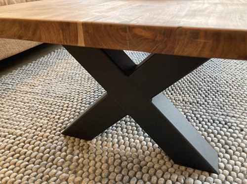 Boomstamtafel salontafel acacia hout Nature-3