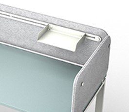 Opzetpostbakje voor railsysteem Solange-2