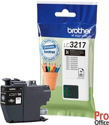 Brother LC-3217BK cartridge zwart