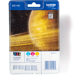 Brother LC-1100RBWBP cartridge multipack