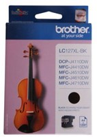 Brother LC-127XLBK cartridge zwart