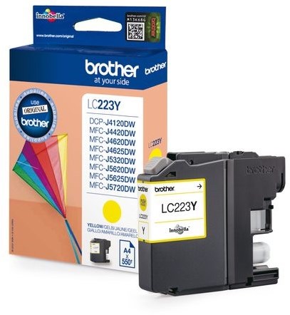 Brother LC-223Y cartridge yellow-2