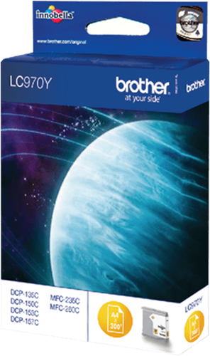 Brother LC-970Y cartridge yellow