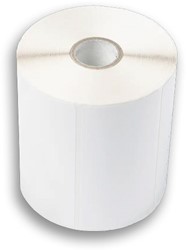 Brother voorgestanste thermo transfer labels 102 mm x 74 mm gecoat wit (1100 labels/rol) TD-4T