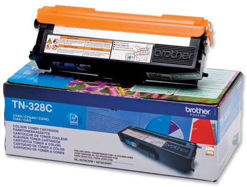 Brother TN-328C toner cyaan-2