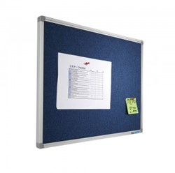 Prikbord vilt Smit Visual groen 120x240cm