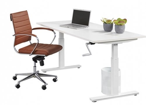 Verstelbaar bureau ProLine Swing-it met slinger-2