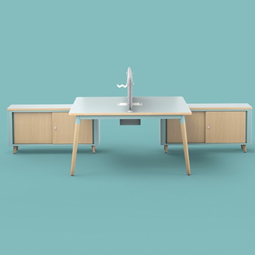 Design bureau 4Wood met massief houten poten-3