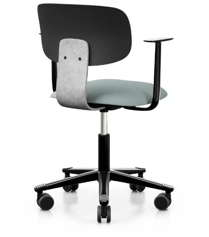 Hag Tion 2140 gestoffeerde zitting en kunststof rugleuning-3