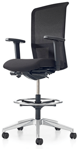 Hoge bureaustoel Prosedia Se7en LX002 Counter mesh-2