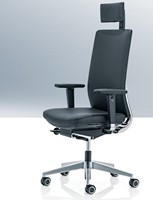 Leren bureaustoel Köhl Anteo Alu-3