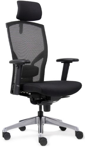 Bureaustoel met hoofdsteun Euroseats La Vella-2