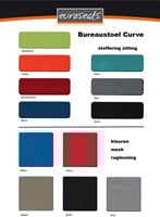 Bureaustoel-NEN-1335-Euroseats-Curve-kleurenkaart