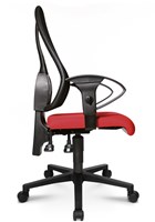 Bureaustoel-Topstar-open-point-P-rood