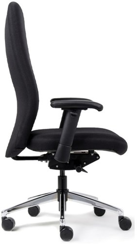 Bureaustoel 150 kg Euroseats Heavy Duty zwart-3