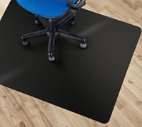 Vloerbeschermer zwart voor tapijt Cleartex Advantagemat rechthoekig 120 x 150cm-3