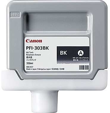 Canon PFI-303BK cartridge zwart
