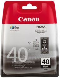 Canon PG-40BK cartridge zwart
