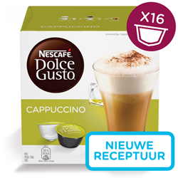Nescafé Dolce Gusto cups Cappuccino pak van 16 capsules