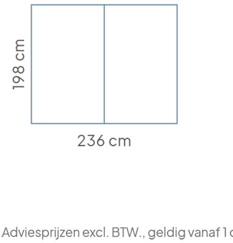 Whiteboard muur Chameleon Sharp Wall 198 x 236cm wit-3
