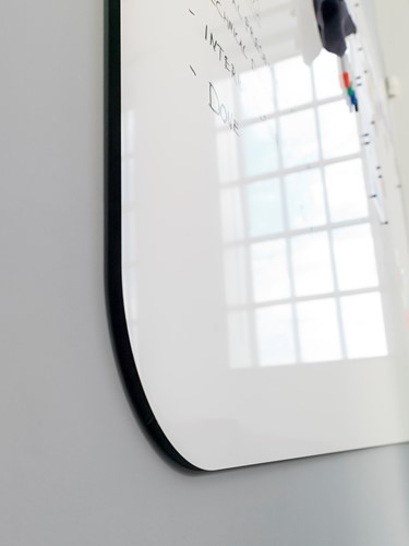 Whiteboard Chameleon Visuwall 198 x 196cm met ronde hoeken-2